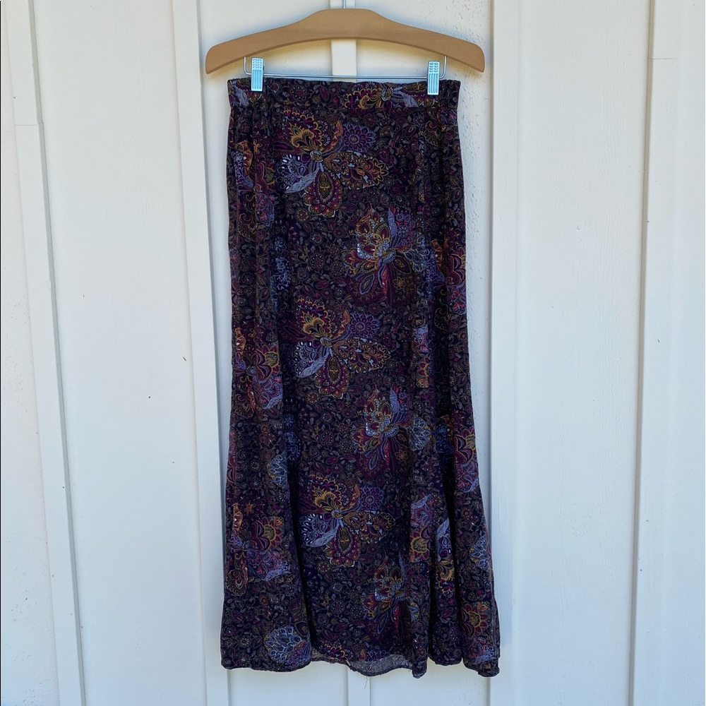Floral Maxi Skirt